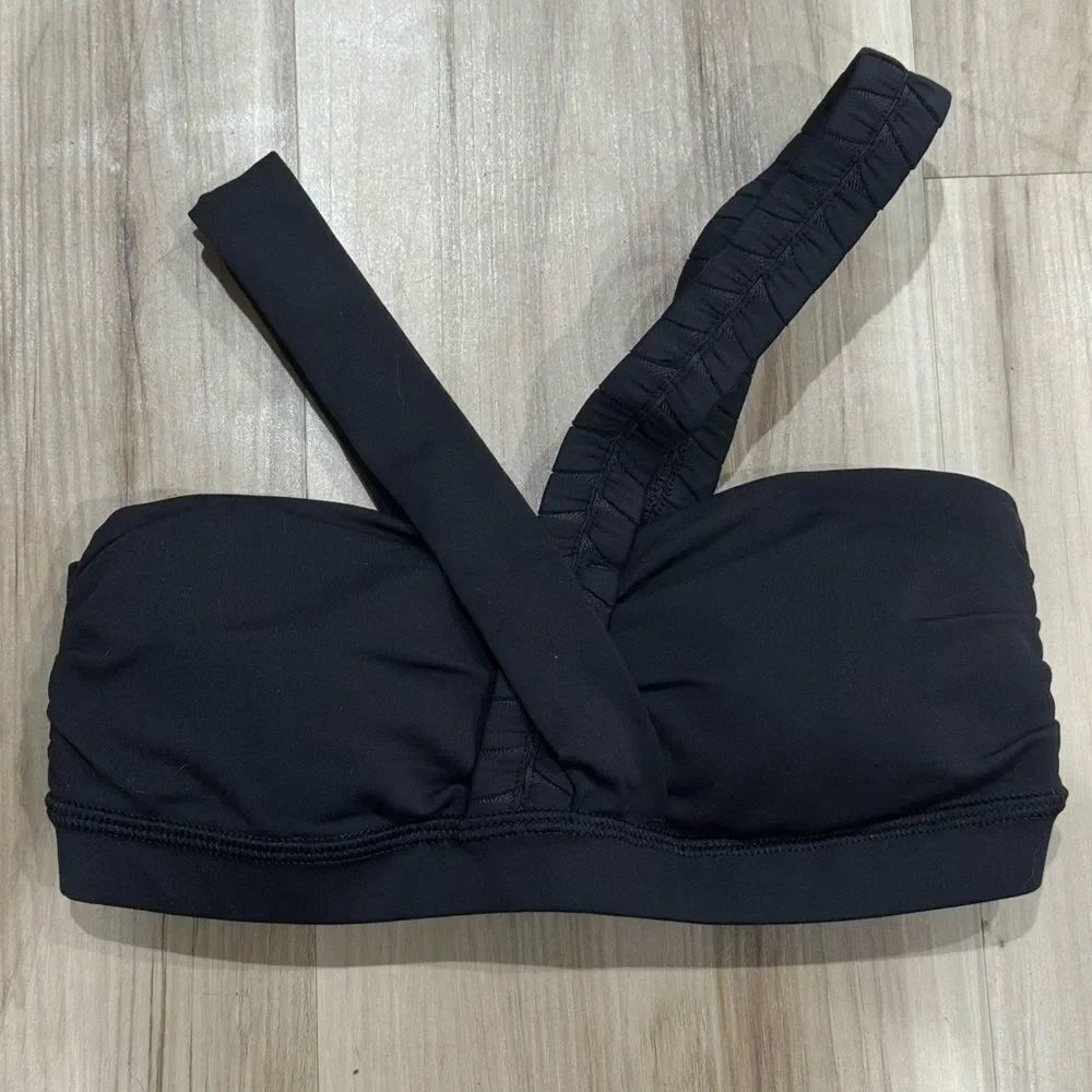 Lululemon Black Asymmetrical Bra Women’s 2